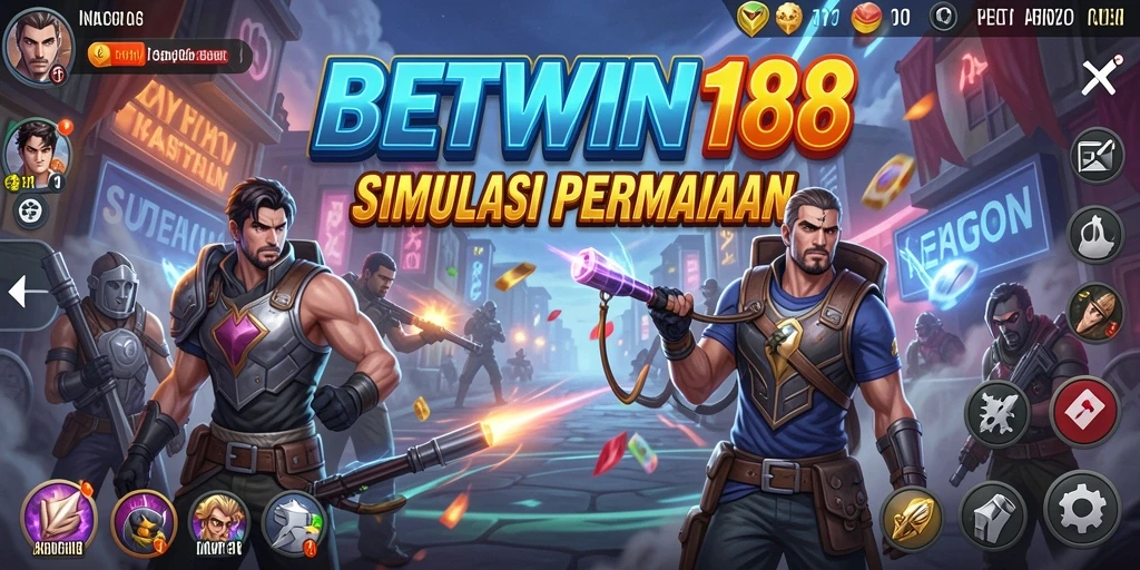 Tangkapan layar BETWIN188 menampilkan gameplay yang menarik dan beragam aktivitas simulasi.