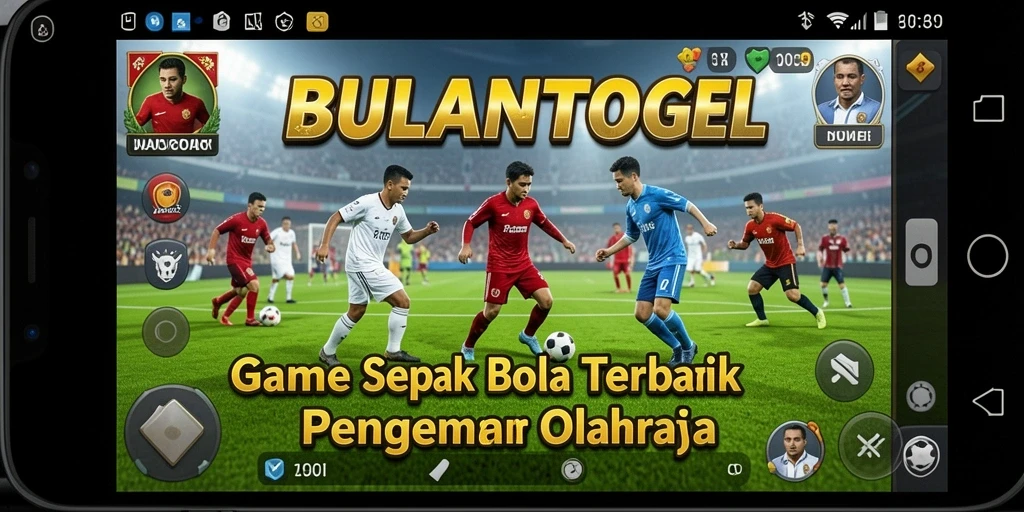 Tampilan menarik dari gameplay BULANTOGEL yang penuh aksi sepak bola.
