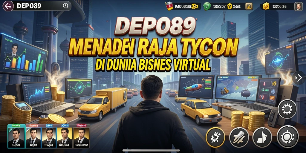 Screenshot DEPO89 menampilkan pengalaman bermain Tycoon yang seru.