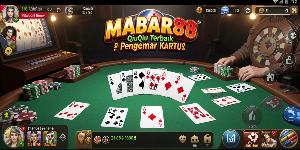 Screenshot gameplay QiuQiu MABAR88 dengan tampilan menarik.