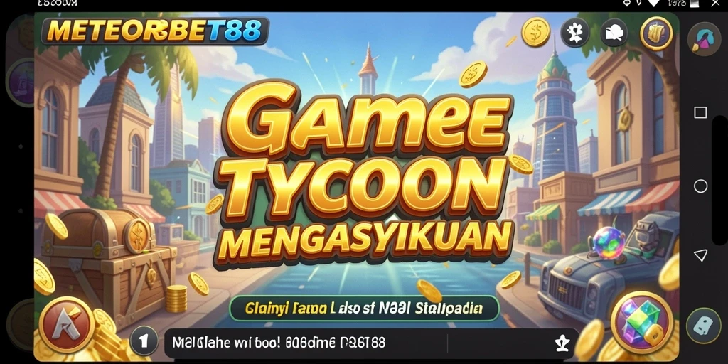 Gameplay <strong>METEORBET88</strong> yang penuh strategi dan tantangan bisnis.
