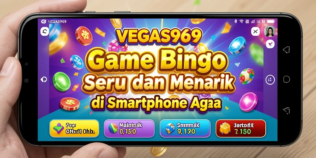 Screenshot dari gameplay seru Bingo di VEGAS969.