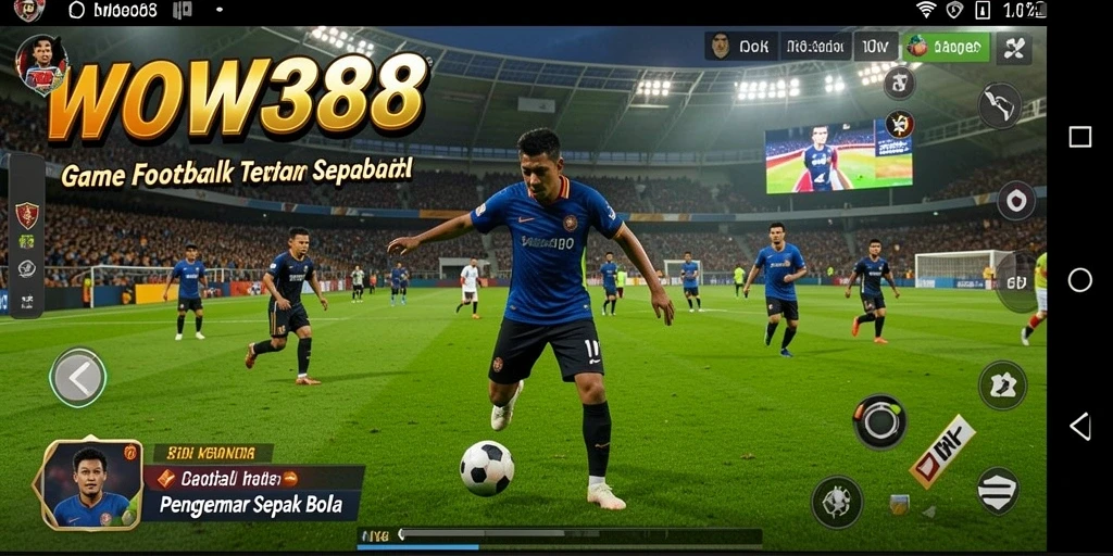 Gameplay Football yang mendebarkan di WOW388.
