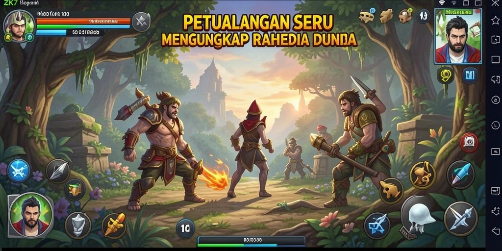 Gameplay seru di ZK7 dengan petualangan yang mendebarkan.