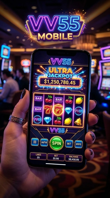 Salah satu aplikasi populer di vv55 yang diunduh.